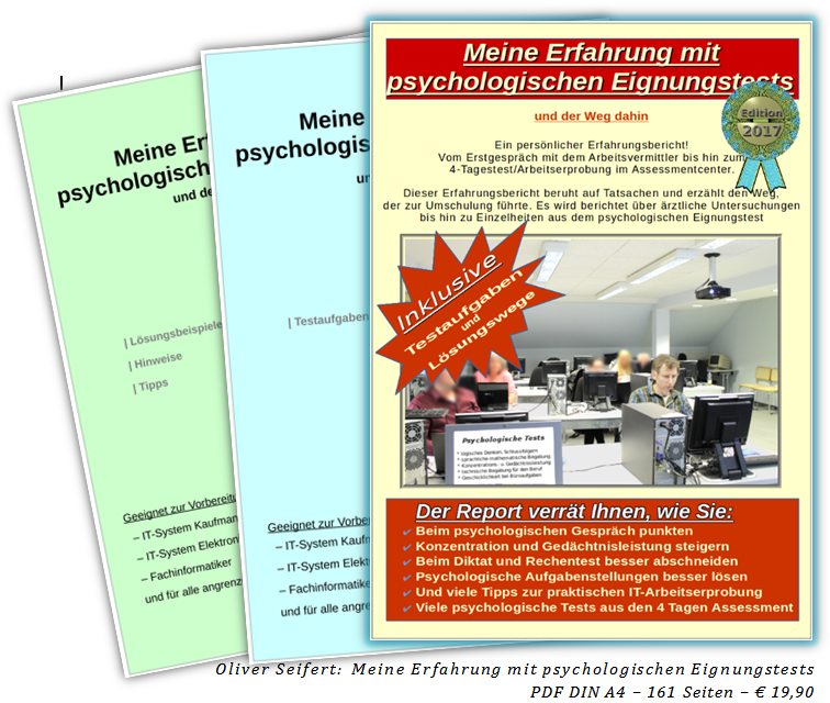 Report-Set Angebot